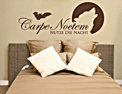 Wandtattoo Carpe Noctem